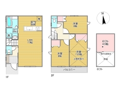 間取り■昭島市郷地町2 新築一戸建て■