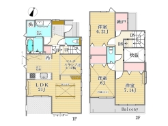 間取り図■国分寺市高木町2 新築一戸建■