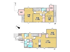 間取り図■八王子市並木町 新築戸建て■
