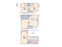 2号棟間取り図■八王子市子安町1 新築一戸建■