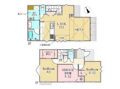 1号棟間取り図■府中市南町3 新築一戸建て■
