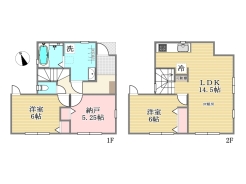2号棟間取り■小金井市貫井北町3 新築一戸建て■