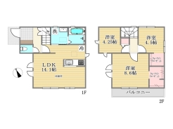 3号棟間取り■小金井市貫井北町3 新築一戸建て■