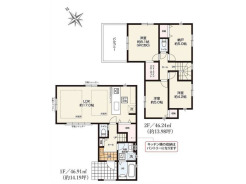 1号棟間取り■府中市分梅町3 新築一戸建て■