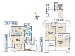 1号棟間取り■府中市浅間町4 新築一戸建て■