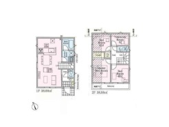 7号棟間取り図■府中市清水が丘3 新築一戸建■