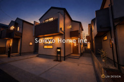 学校近く通学にも便利なエリア!3LDK駐車2台可。カーライフも充実です。■府中市武蔵台1 新築一戸建て■