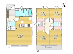 2-J号棟間取り図■調布市佐須町5 新築一戸建て■