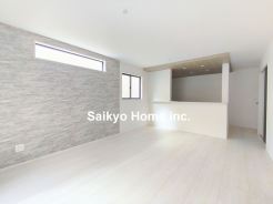 南向きの大きな窓からは柔らかな光が差し込み、1年を通して明るくリビングを照らしてくれます。自然と家族の笑顔と心穏やかな一時を感じる事ができる、そんな空間になりました。
■府中市若松町3丁目 新築戸建て■