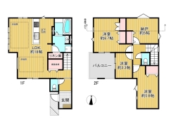 間取り図■国立市北3丁目 新築一戸建て■