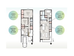 2号棟間取り図■国立市富士見台3 新築一戸建■