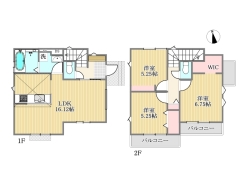 間取り図■立川市若葉町2 新築一戸建て■