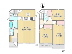 間取り図■府中市西府町3 新築一戸建て■