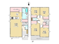 間取り図■八王子市台町2 新築一戸建て■