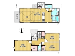 1号棟間取り図■小金井市緑町3 新築一戸建て■