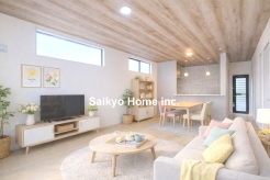 オープンでのびやかな空間を生み出すこだわりの「広がり」と「ゆとり」。家族と過ごす時間を大切にした住空間です。※家具等はCG加工しております。■立川市砂川町7 新築一戸建て■