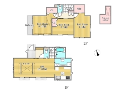 間取り図■府中市浅間町4 新築一戸建■