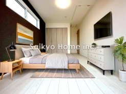 各居室、十分な広さのになっておりますので、子供部屋やご主人様の書斎、優雅に洋服収納庫にもお使いいただけますね。
※家具等はCG加工しております。■調布市柴崎2丁目 新築分譲住宅 全3棟■