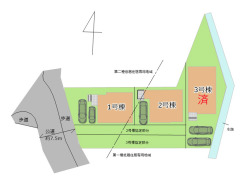 区画図■府中市南町2 新築一戸建て■