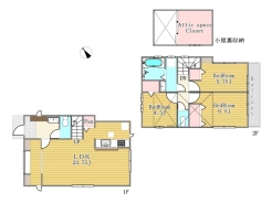 5号棟間取り図■調布市深大寺北町2 新築一戸建て■