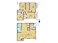 2号棟間取り図■八王子市本町 新築戸建て■