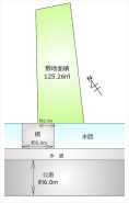 区画図■日野市百草 売地■