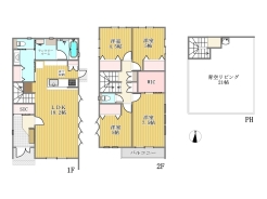 5号棟間取り図■府中市押立町2 新築一戸建■