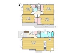 間取り図■国立市谷保7 新築一戸建て■