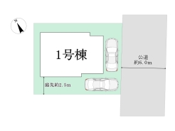 区画図■立川市砂川町4 新築一戸建て■