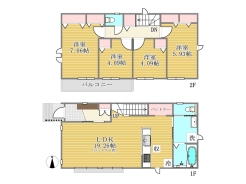 間取り図■立川市幸町5 新築一戸建て■