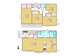 間取り図■立川市幸町5 新築一戸建て■