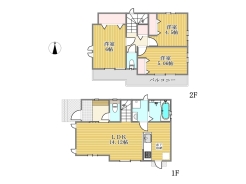 間取り図■立川市一番町3 新築一戸建■