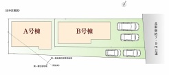 区画図■立川市錦町5 新築一戸建て■