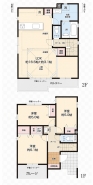 1号棟間取図■小金井市貫井南町3丁目 新築戸建て■