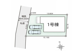 区画図■小金井市貫井南町5 新築一戸建■