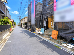 北側4m公道に面しています。■日野市日野台4 新築一戸建■