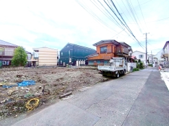 南側4m道路に面しています■府中市立住吉町2 建築条件付き売地■