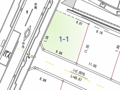 区画図■昭島市田中町3 売地■