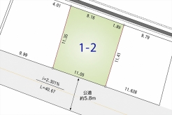 区画図■昭島市田中町3 区画図■