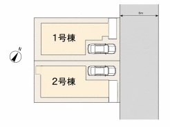 区画図■府中市押立町5 新築一戸建て■