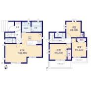 A号棟間取り図■調布市染地2 新築一戸建て■