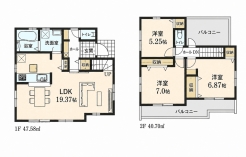 間取図■国分寺市西町5丁目 新築戸建て■