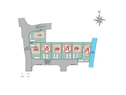 区画図■日野市上田 新築一戸建■