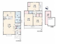 間取り図■立川市栄町4 新築一戸建て■