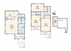 間取り図■立川市栄町4 新築一戸建て■