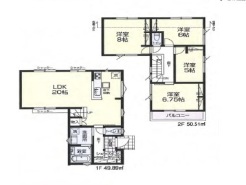 間取り図■国分寺市戸倉1 新築一戸建て■