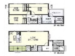 間取り図■国分寺市戸倉1 新築一戸建て■