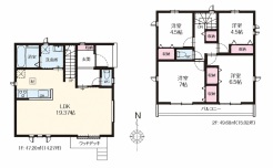 2-I号棟間取り図■日野市上田 新築一戸建て■