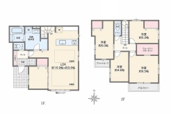間取り図■立川市砂川町1 新築一戸建■