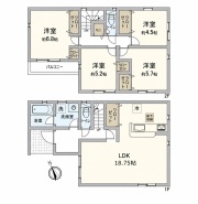 3号棟間取り図■昭島市昭和町4 新築一戸建て■
